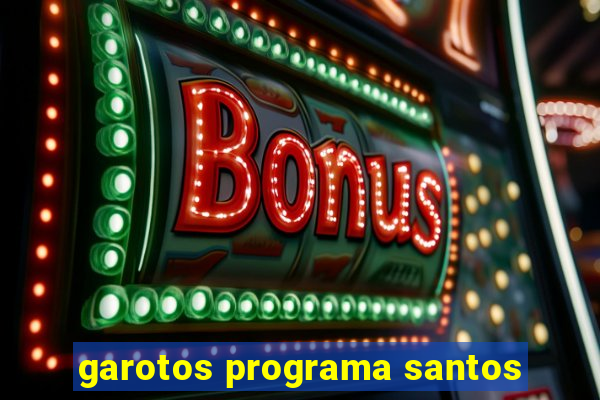 garotos programa santos