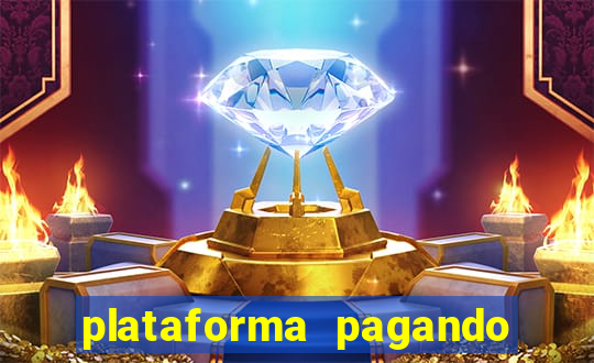 plataforma pagando no cadastro fortune tiger